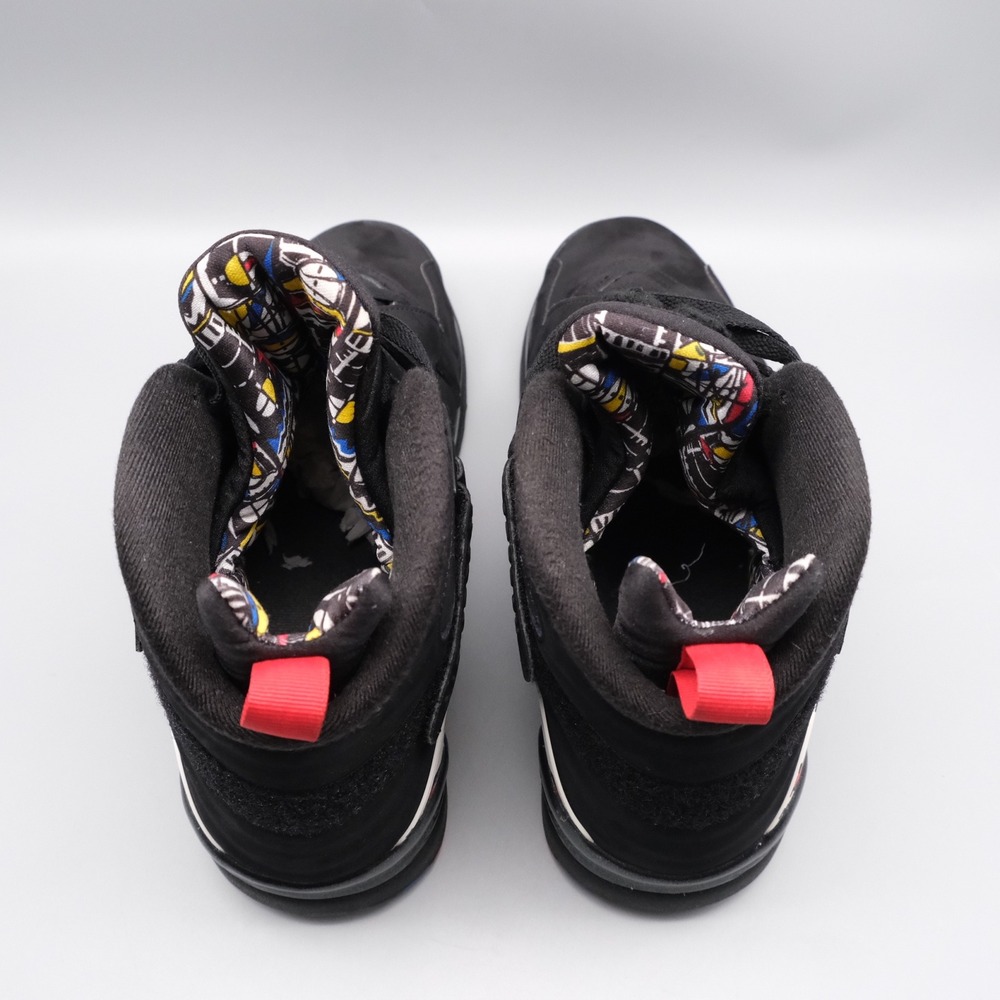 Nike Air Jordan 8 Retro Playoffs Men's Size 10 Sneakers Black/Red 305381-062 - Picture 12 of 16